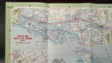 1960 Ontario Road Map - Cities Service