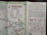 1960 Ontario Road Map - Cities Service