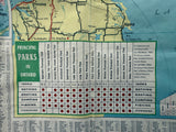 1960 Ontario Road Map - Esso