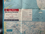 1960 Ontario Road Map - Esso