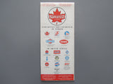 1960 Ontario Road Map - Supertest