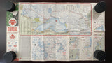 1960 Ontario Road Map - Supertest