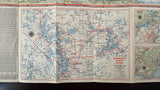 1960 Ontario Road Map - Supertest