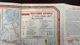 1960 Ontario Road Map - Supertest