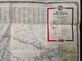 1961 Ontario Road Map - BA