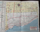 1961 Ontario Road Map - BA
