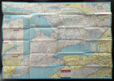 1961 Ontario Road Map - Esso