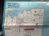 1961 Ontario Road Map - Esso