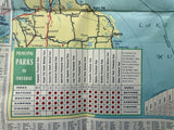 1961 Ontario Road Map - Esso