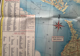 1961 Ontario Official Government Road Map
