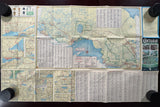 1961 Ontario Official Government Road Map