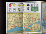 1962 Ontario Official Government Road Map