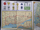1962 Ontario Official Government Road Map