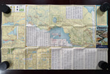 1962 Ontario Official Government Road Map