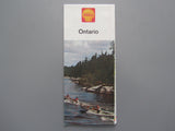 1962 Ontario Road Map - Shell