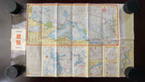 1962 Ontario Road Map - Shell