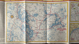 1962 Ontario Road Map - Shell
