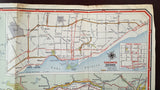 1962 Ontario Road Map - Supertest