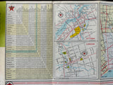 1962 Ontario Road Map - Texaco