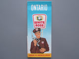 1962 Ontario Road Map - White Rose