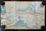 1962 Ontario Road Map - White Rose