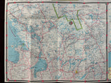 1963 Ontario Road Map - BA