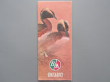 1963 Ontario Road Map - BA