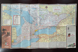 1963 Ontario Road Map - BA