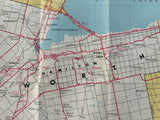 1963 Hamilton Road Map - BA