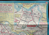 1963 Ontario Road Map - Esso