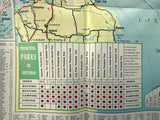 1963 Ontario Road Map - Esso