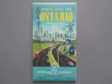 1963 Ontario Official Government Road Map