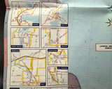 1963 Ontario Official Government Road Map
