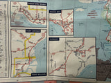 1963 Ontario Official Government Road Map