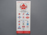 1963 Ontario Road Map - Supertest