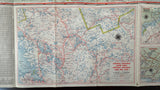 1963 Ontario Road Map - Supertest