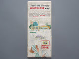 1963 Ontario Road Map - White Rose