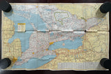 1963 Ontario Road Map - White Rose