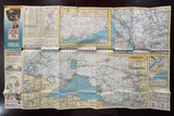1963 Ontario Road Map - White Rose