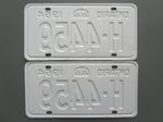 1964 YOM Clear Ontario License Plates