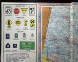 1964 Ontario Official Government Road Map