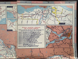 1964 Ontario Official Government Road Map