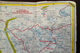 1964 Ontario Road Map - Sunoco