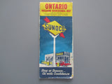 1964 Ontario Road Map - Sunoco