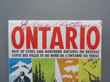 1964 Ontario Road Map - Supertest