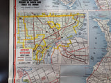 1964 Ontario Road Map - Supertest