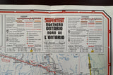 1964 Ontario Road Map - Supertest