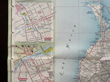 1964 Ontario Road Map - Texaco