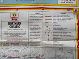 1964 Ontario Road Map - White Rose
