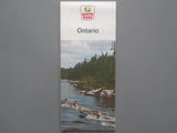 1964 Ontario Road Map - White Rose